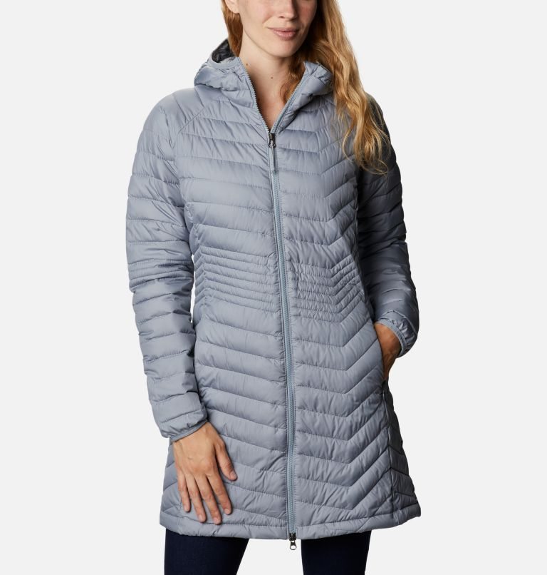 Women\'s Columbia Powder Lite Mid Jackets Grey | CA-V43CA