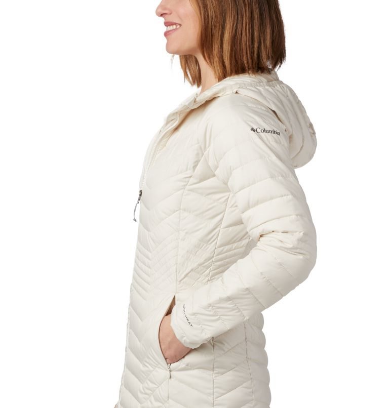 Women's Columbia Powder Lite Mid Jackets Cream | CA-XC31L