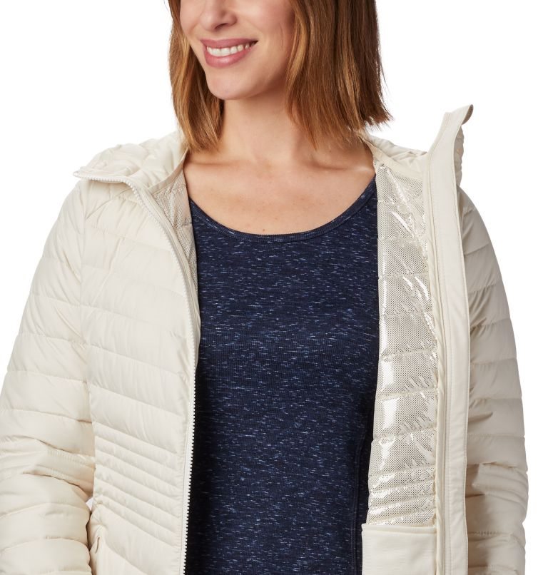 Women's Columbia Powder Lite Mid Jackets Cream | CA-XC31L