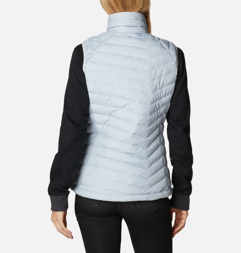 Women's Columbia Powder Lite Vest Light Grey | CA-CC368