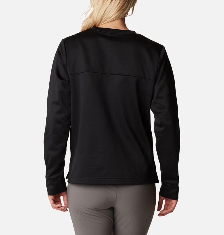 Women's Columbia River Fleece Sweatshirts Black | CA-G34LC