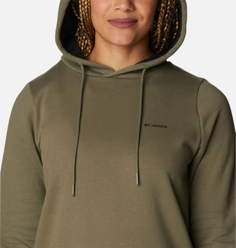 Women's Columbia Rush Valley Long Hoodie Olive | CA-QL465