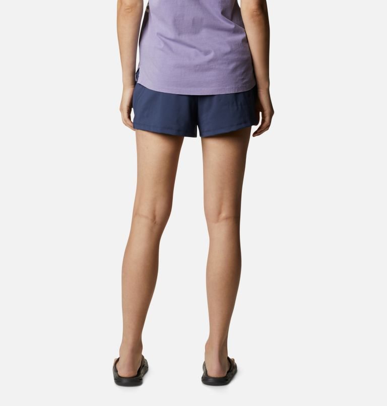 Women's Columbia Sandy Creek Stretch Shorts Navy | CA-M3C60