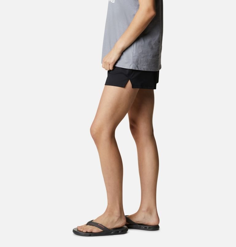 Women's Columbia Sandy Creek Stretch Shorts Black | CA-R0645