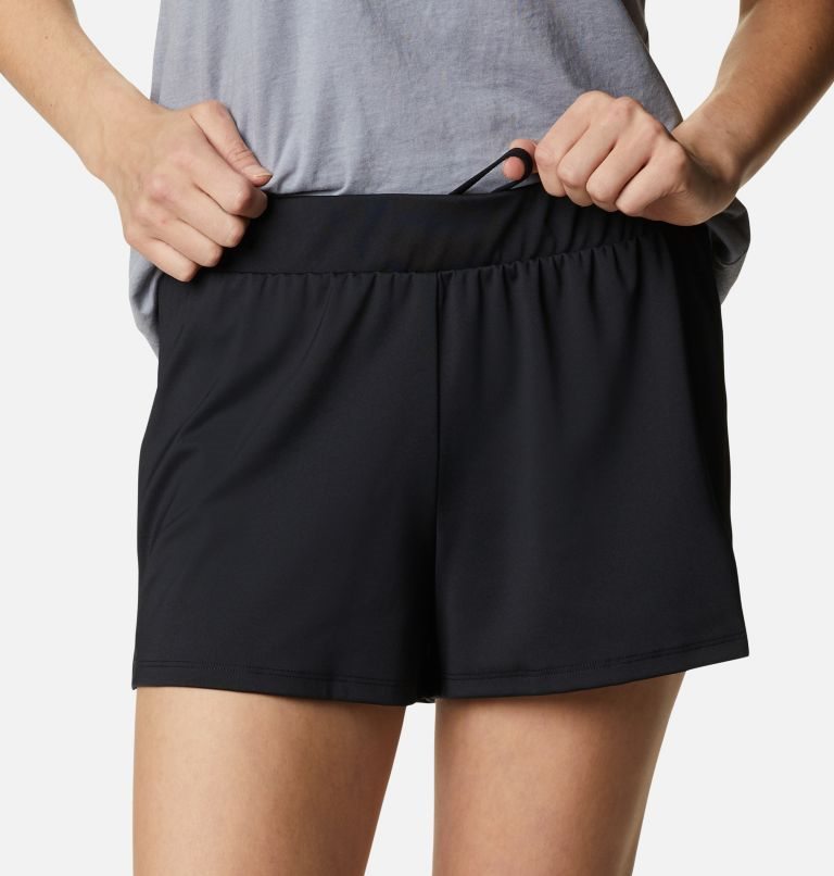 Women's Columbia Sandy Creek Stretch Shorts Black | CA-R0645