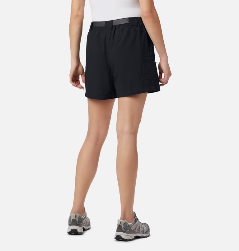 Women's Columbia Sandy River Cargo Shorts Black | CA-I80L1