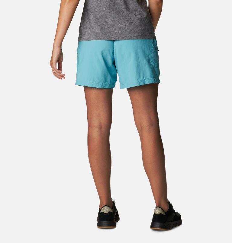 Women's Columbia Sandy River Cargo Shorts Turquoise | CA-KC83A