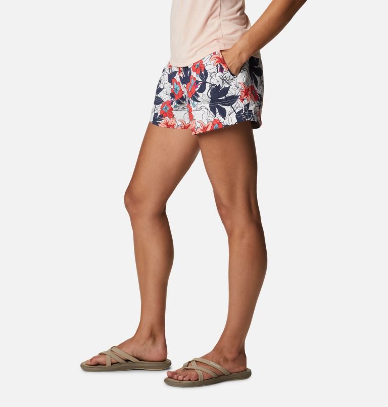 Women's Columbia Sandy River II Printed Shorts Flower | CA-D0A4L