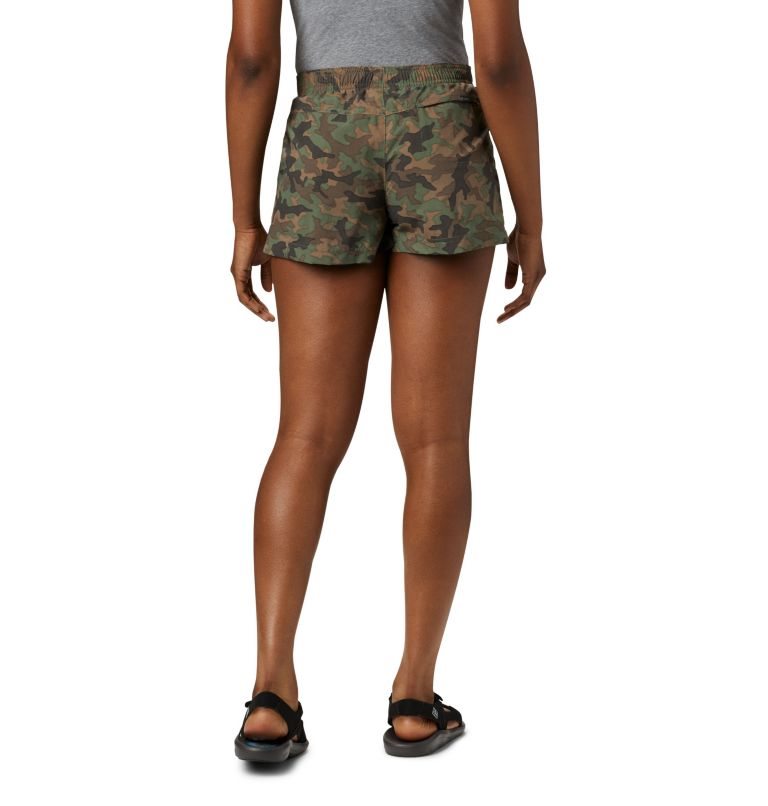 Women's Columbia Sandy River II Printed Shorts Camo | CA-KL013