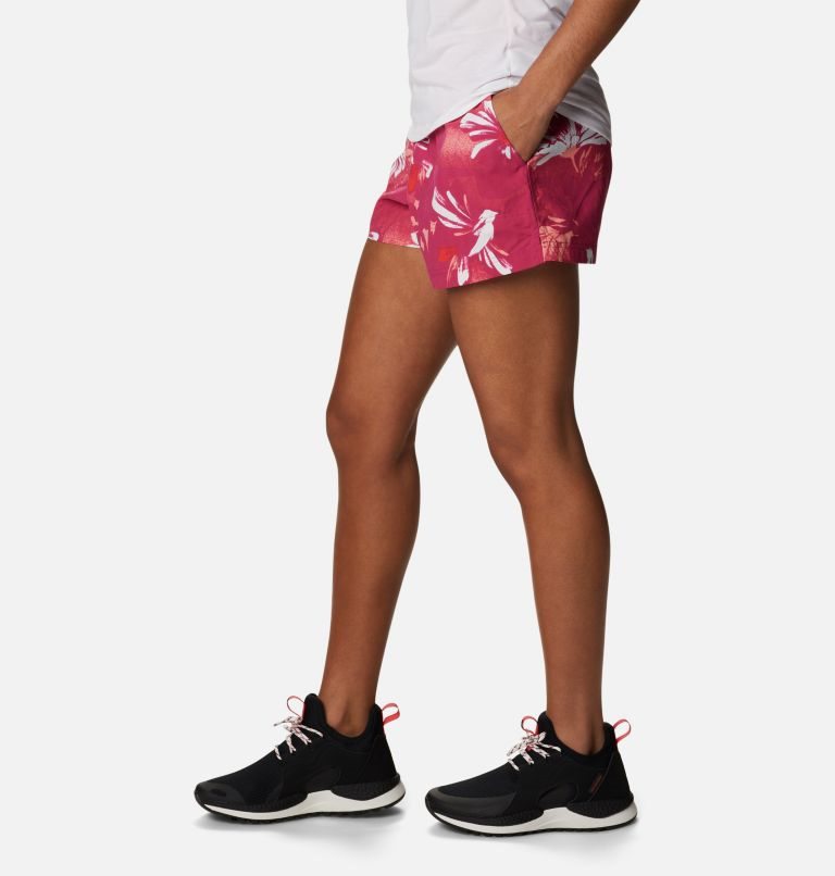 Women's Columbia Sandy River II Printed Shorts Flower | CA-Y6AC4