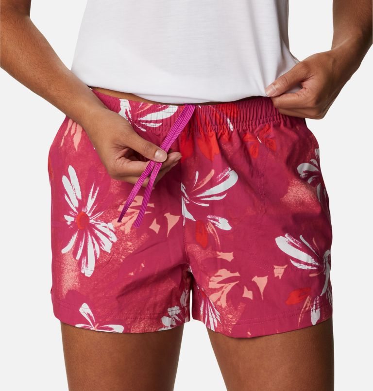 Women's Columbia Sandy River II Printed Shorts Flower | CA-Y6AC4