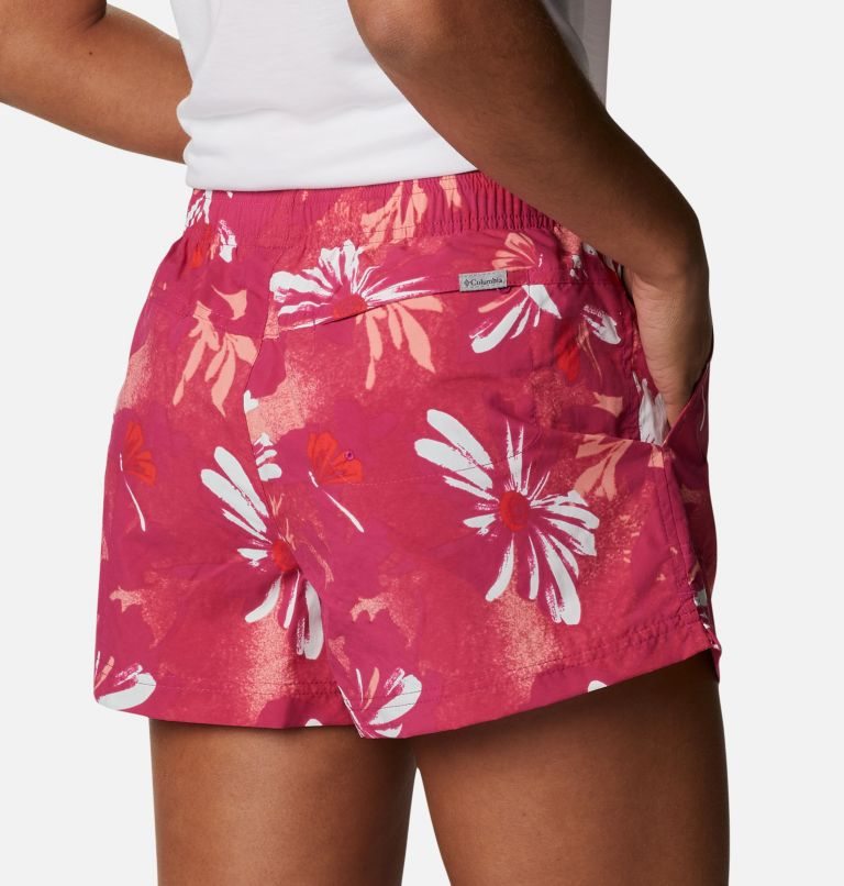 Women's Columbia Sandy River II Printed Shorts Flower | CA-Y6AC4