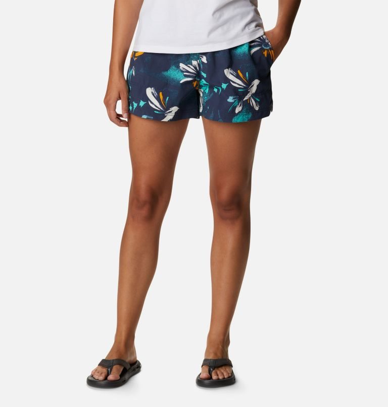 Women\'s Columbia Sandy River II Printed Shorts Flower | CA-ZA306