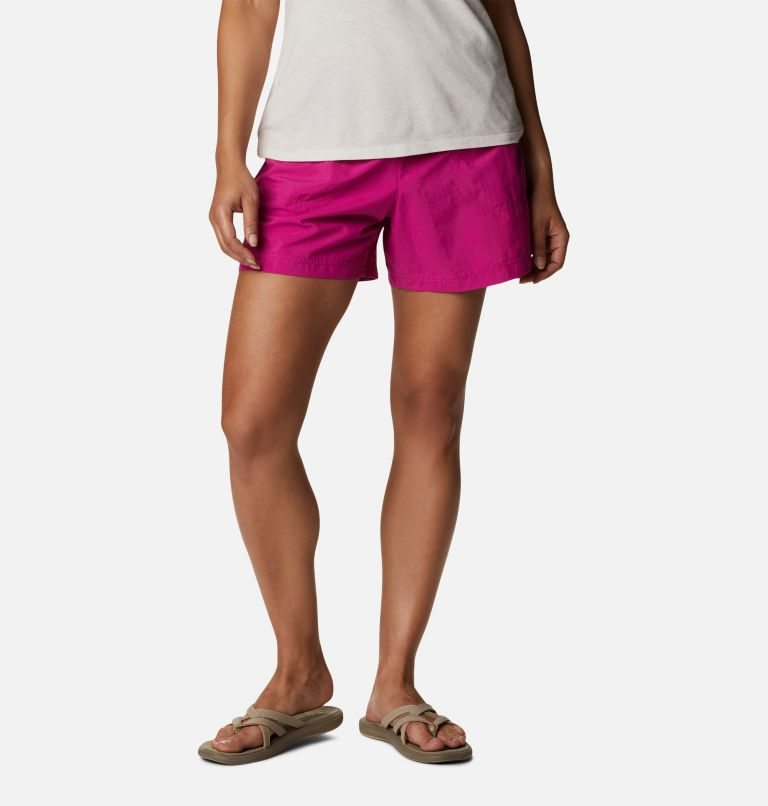 Women\'s Columbia Sandy River Shorts Fuchsia | CA-A03C4