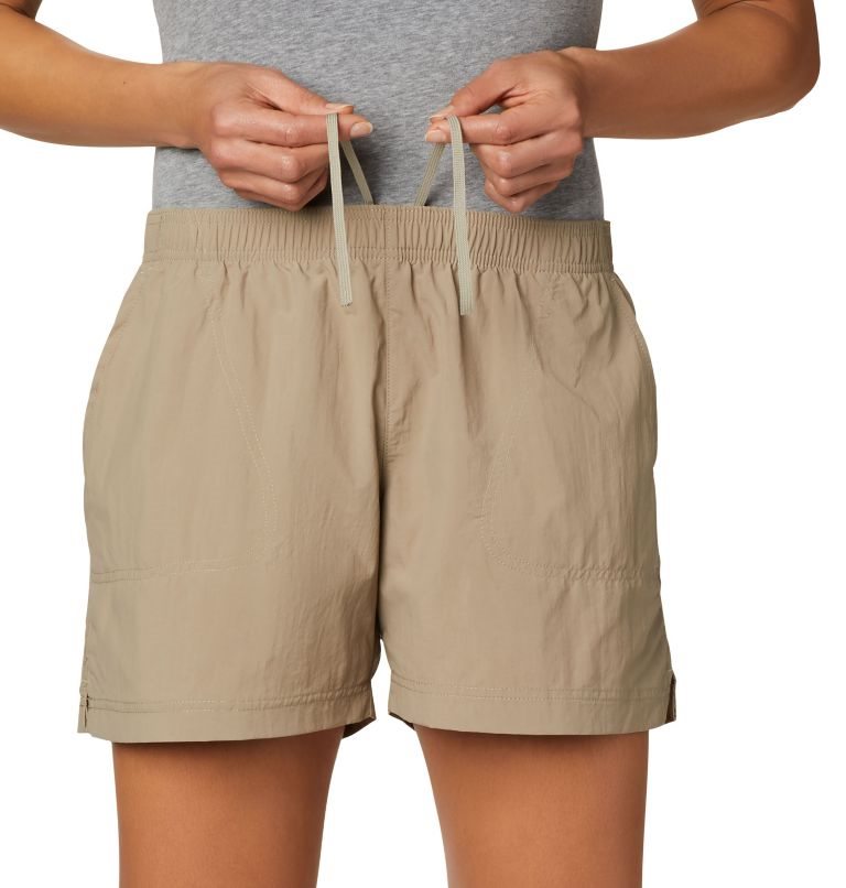 Women's Columbia Sandy River Shorts Khaki | CA-Z318L