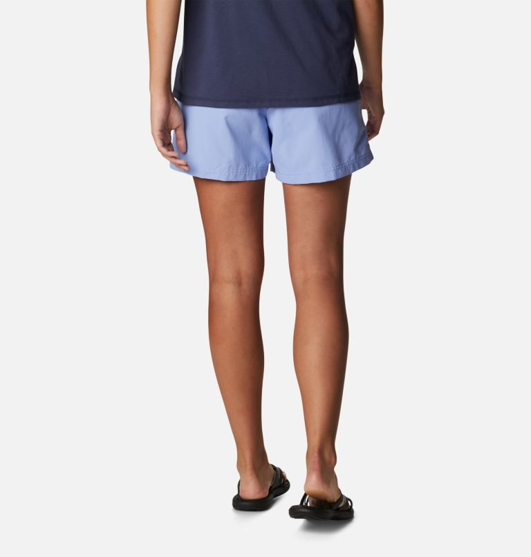 Women's Columbia Sandy River Shorts Light Blue | CA-EA418