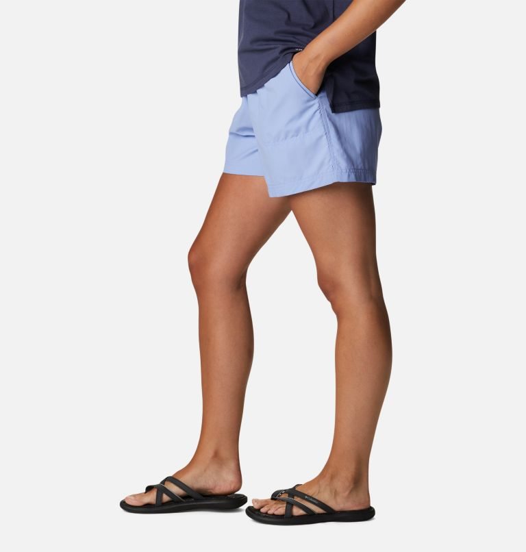 Women's Columbia Sandy River Shorts Light Blue | CA-EA418