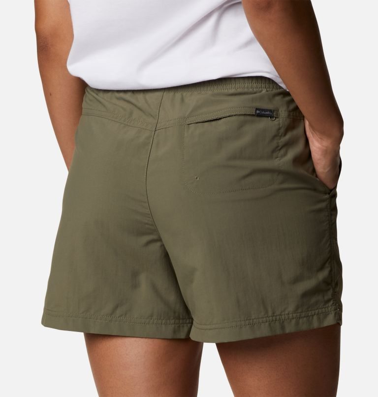 Women's Columbia Sandy River Shorts Olive | CA-K4C6A