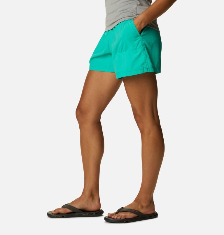 Women's Columbia Sandy River Shorts Turquoise | CA-JLAC4