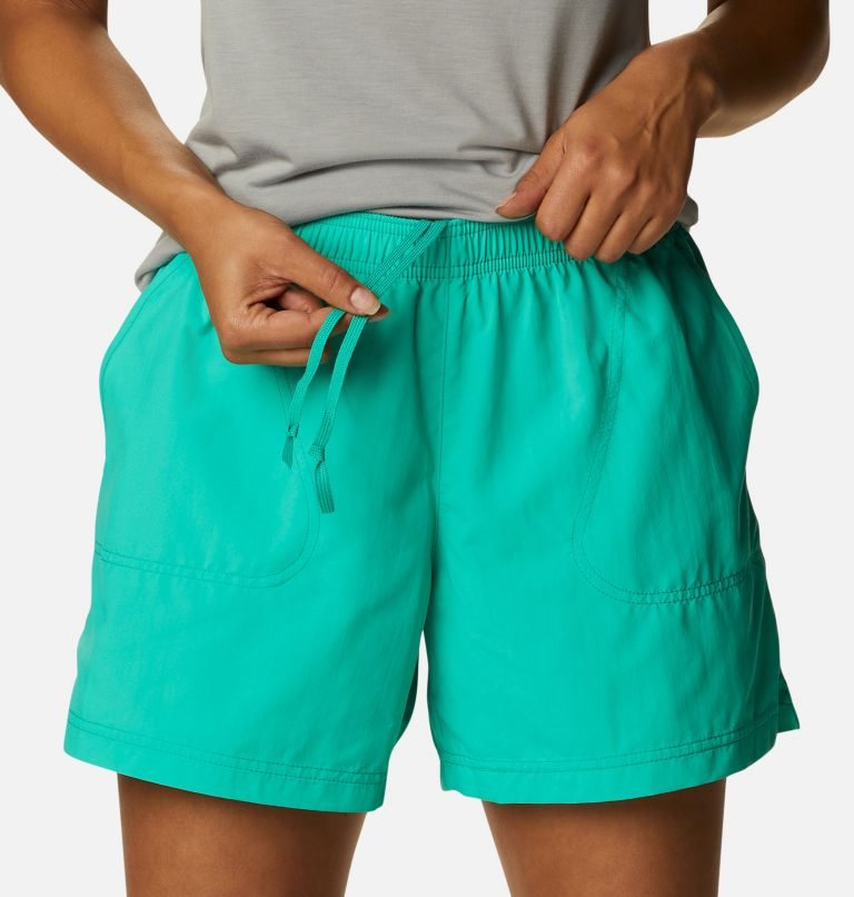 Women's Columbia Sandy River Shorts Turquoise | CA-JLAC4