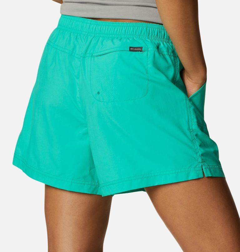 Women's Columbia Sandy River Shorts Turquoise | CA-JLAC4