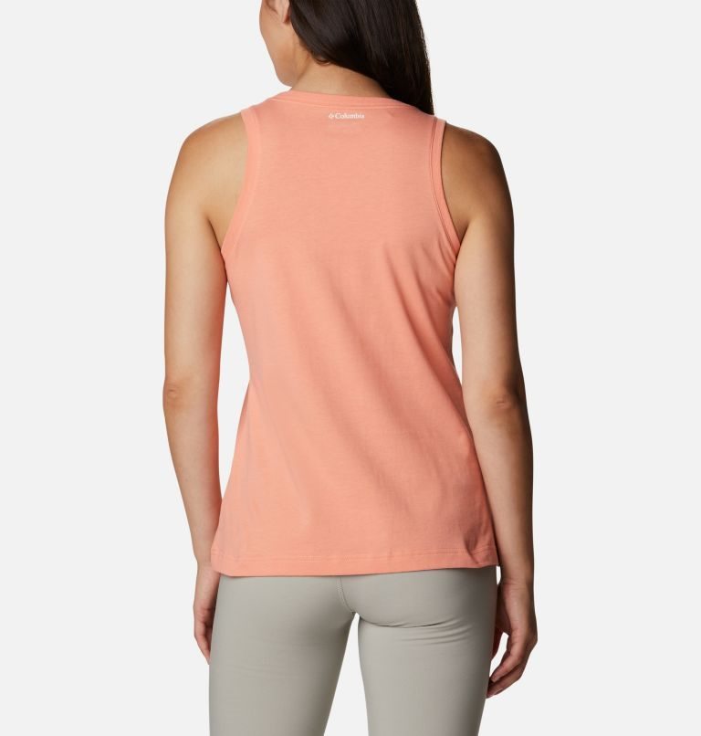 Women's Columbia Sapphire Point Tanks Coral | CA-BA34L