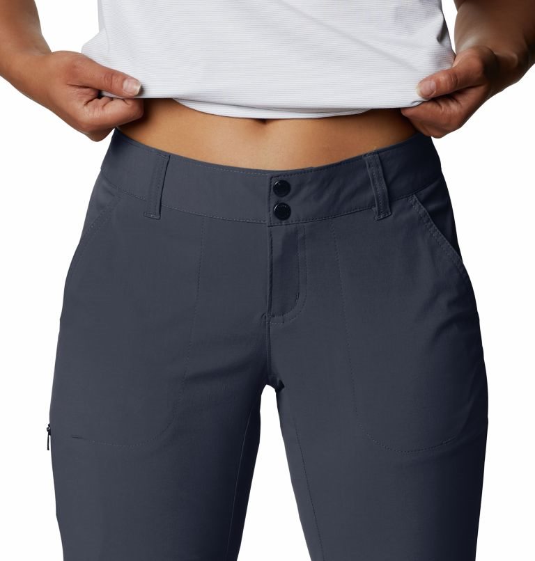 Women's Columbia Saturday Trail II Stretch Convertible Pants Navy | CA-F4018