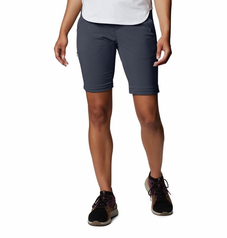 Women's Columbia Saturday Trail II Stretch Convertible Pants Navy | CA-F4018