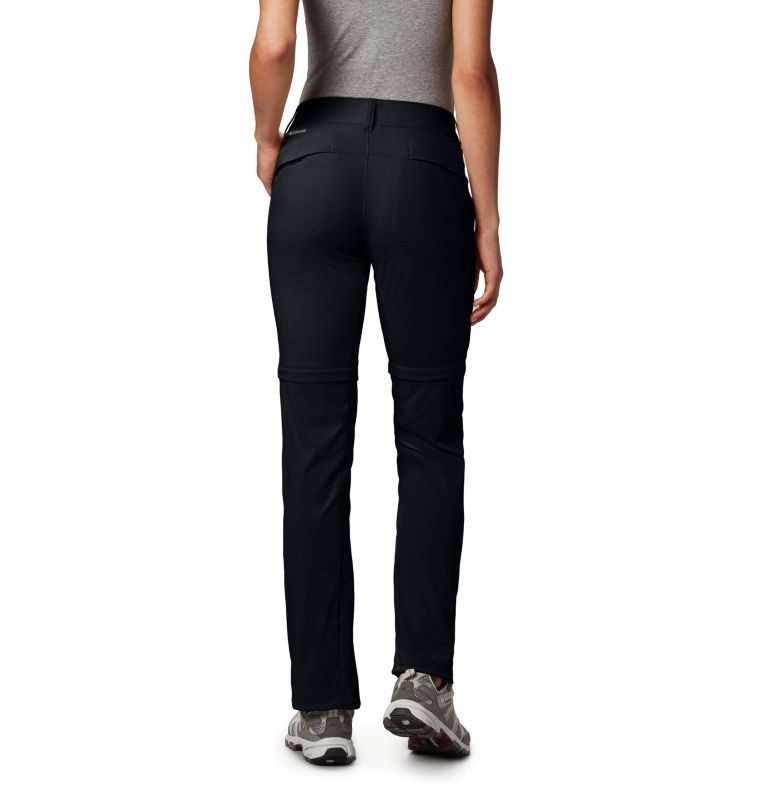 Women's Columbia Saturday Trail II Stretch Convertible Pants Black | CA-Z1LC0