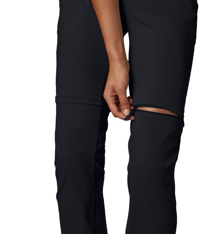 Women's Columbia Saturday Trail II Stretch Convertible Pants Black | CA-Z1LC0