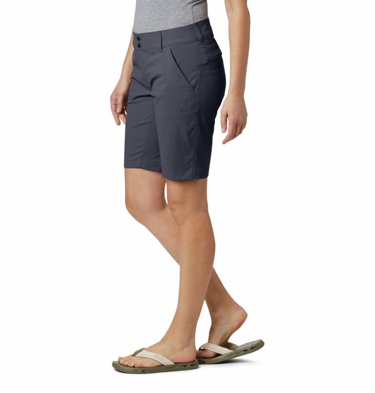 Women's Columbia Saturday Trail Long Shorts Navy | CA-CC681