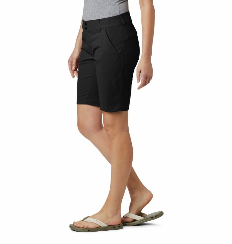 Women's Columbia Saturday Trail Long Shorts Black | CA-V5183