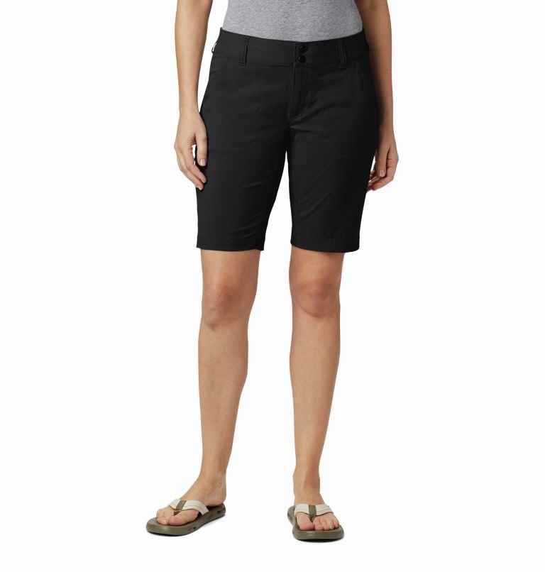 Women\'s Columbia Saturday Trail Long Shorts Black | CA-V5183