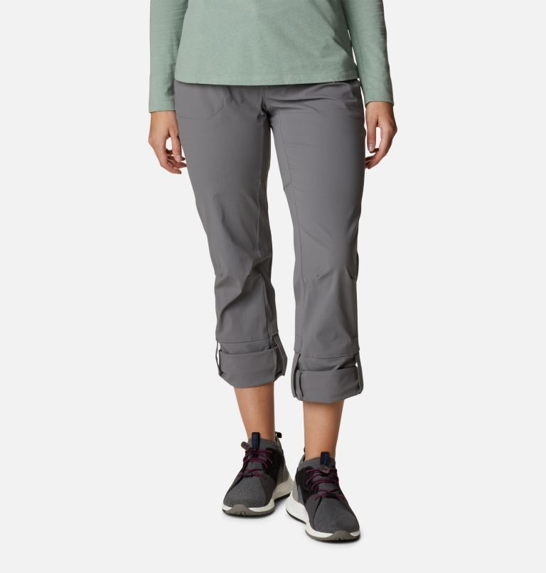 Women's Columbia Saturday Trail Stretch Pants Grey | CA-B061A