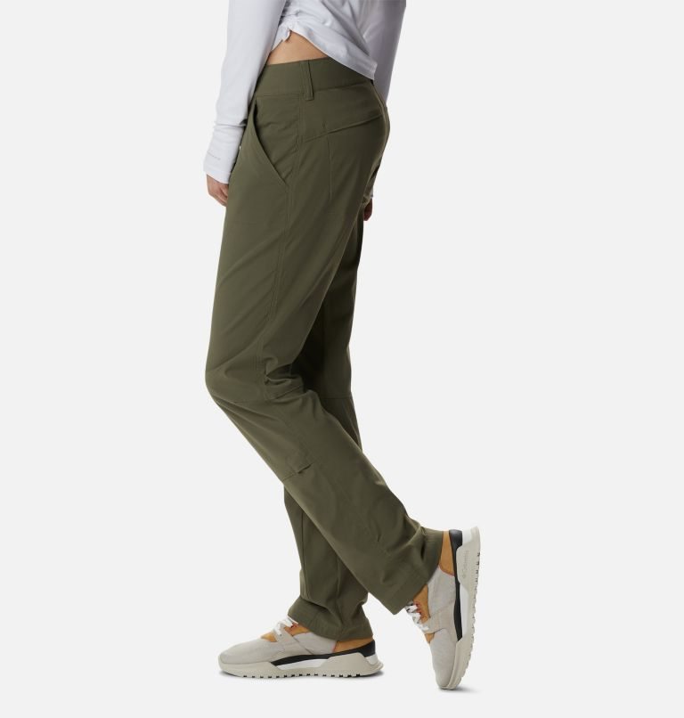 Women's Columbia Saturday Trail Stretch Pants Olive | CA-J58C3