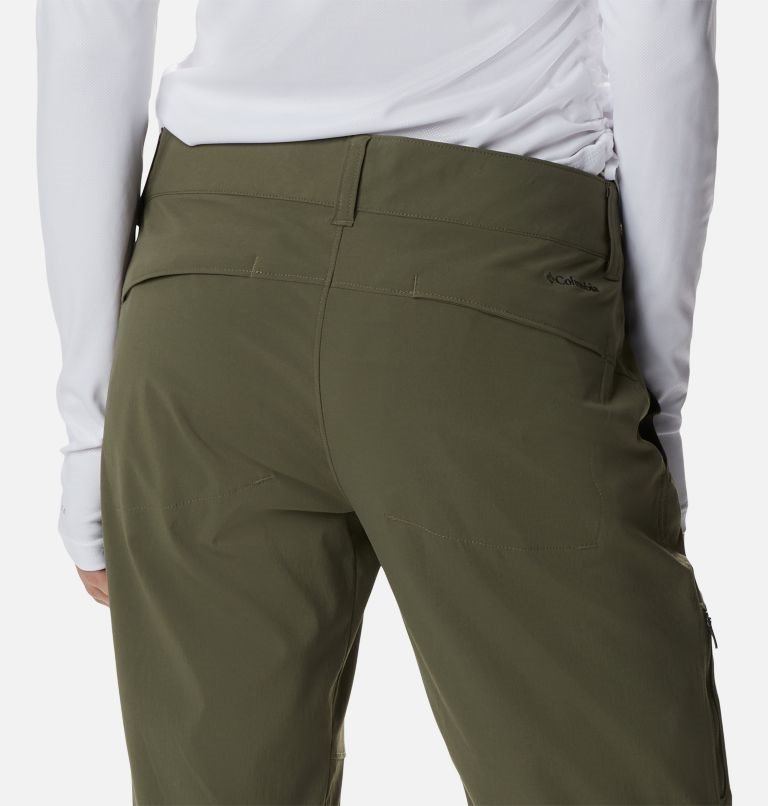 Women's Columbia Saturday Trail Stretch Pants Olive | CA-J58C3