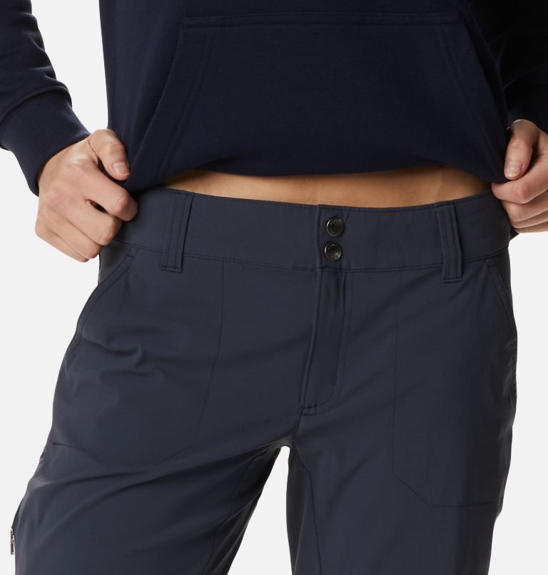 Women's Columbia Saturday Trail Stretch Pants Navy | CA-M35LC