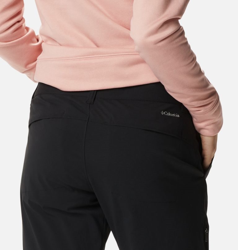 Women's Columbia Saturday Trail Stretch Pants Black | CA-N184L