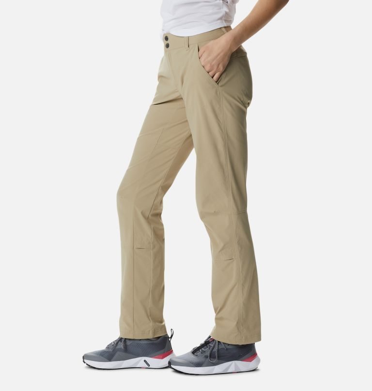 Women's Columbia Saturday Trail Stretch Pants Khaki | CA-S315A