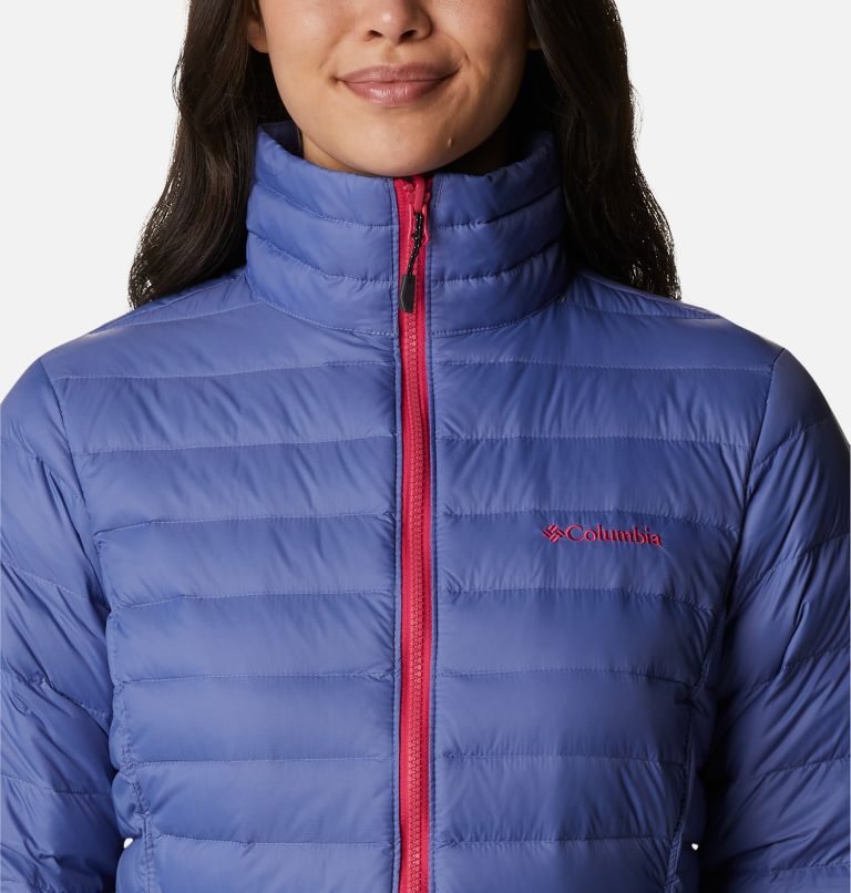 Women's Columbia Sister Brook Down Jackets Blue | CA-O034C