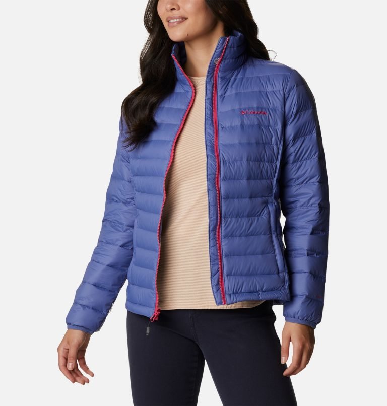 Women's Columbia Sister Brook Down Jackets Blue | CA-O034C