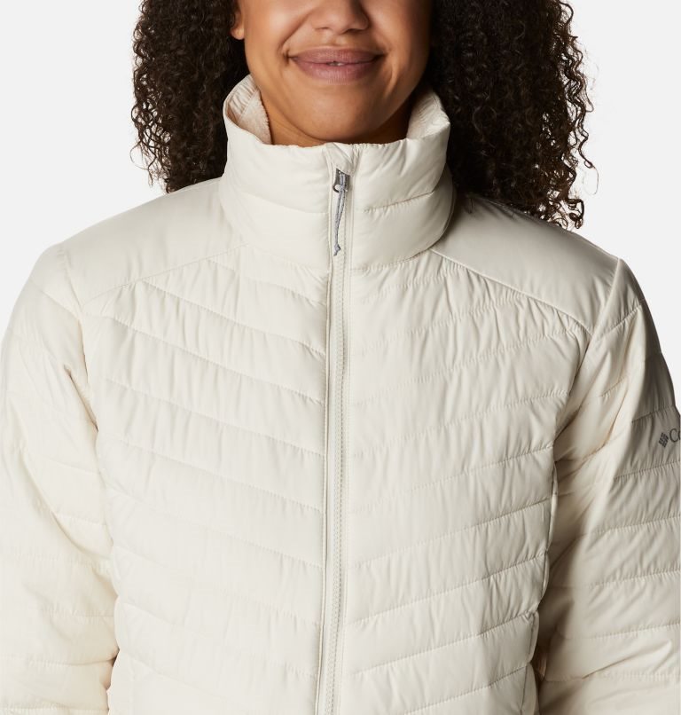 Women's Columbia Slope Edge Jackets Cream | CA-A186L