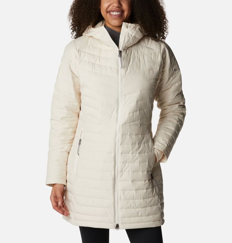 Women\'s Columbia Slope Edge Mid Jackets Cream | CA-K3A86