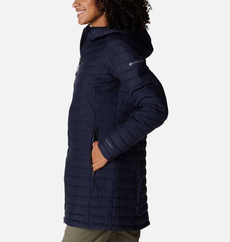 Women's Columbia Slope Edge Mid Jackets Navy | CA-U04L1