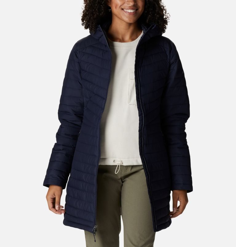 Women's Columbia Slope Edge Mid Jackets Navy | CA-U04L1