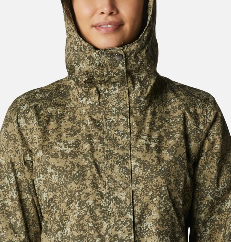 Women's Columbia Splash A Little II Jackets Olive | CA-H6584