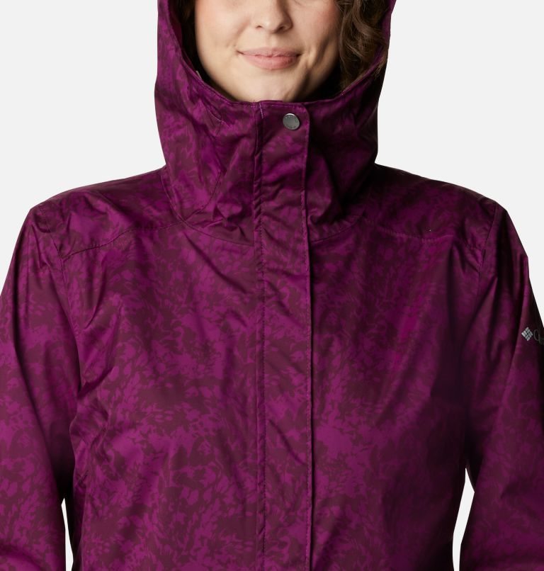 Women's Columbia Splash A Little II Jackets Fuchsia | CA-O6C0L