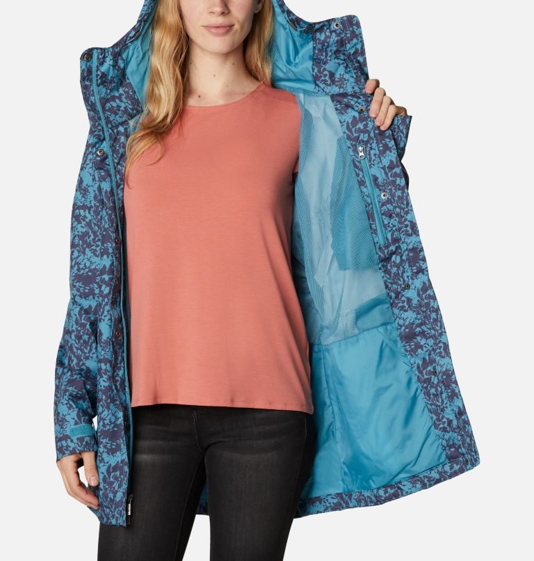 Women's Columbia Splash A Little II Jackets Turquoise | CA-P36AL