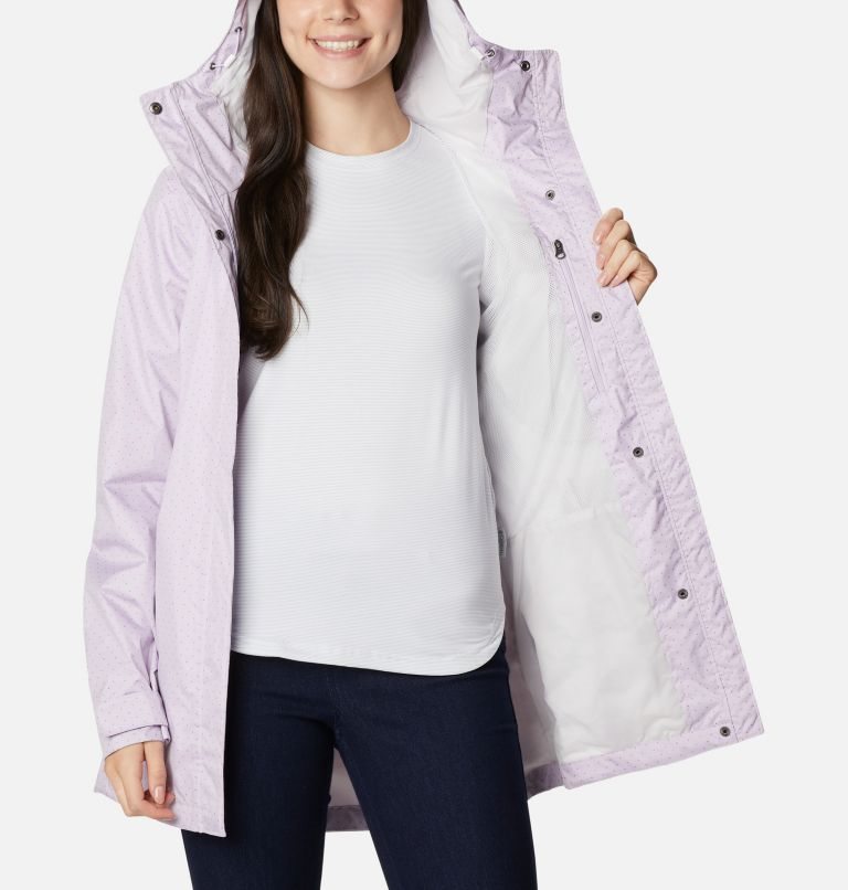 Women's Columbia Splash A Little II Jackets Lavender | CA-Q4806