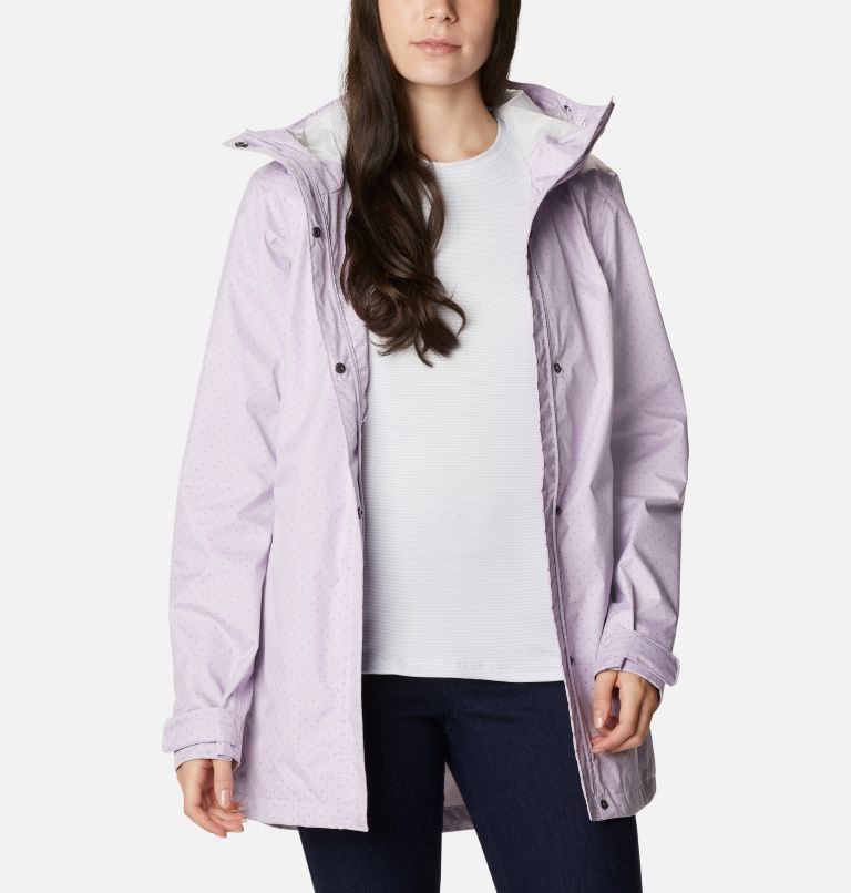 Women\'s Columbia Splash A Little II Jackets Lavender | CA-Q4806